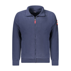 Pull homme bleu en polyester Norvège 1963