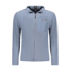 Pull homme bleu en polyester Norvège 1963