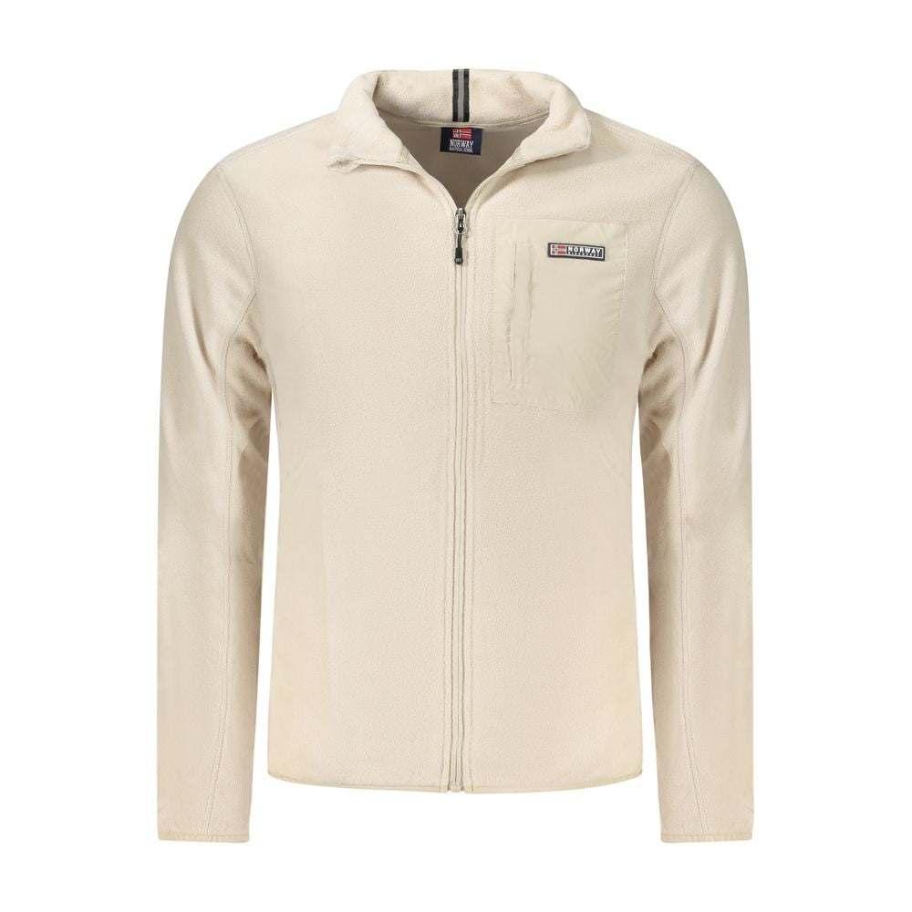 Pull homme en polyester beige Norvège 1963