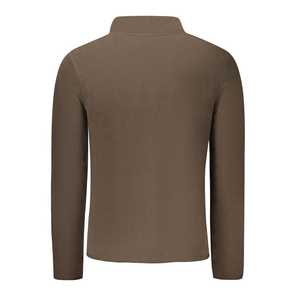 Pull homme marron en polyester Norvège 1963