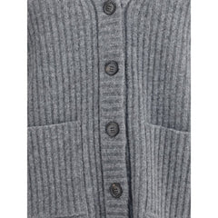 Gucci Rippstrick-Strickjacke aus Wolle