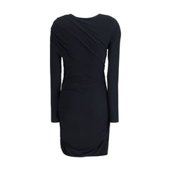 Marant Etoile Denise short dress in draped jersey