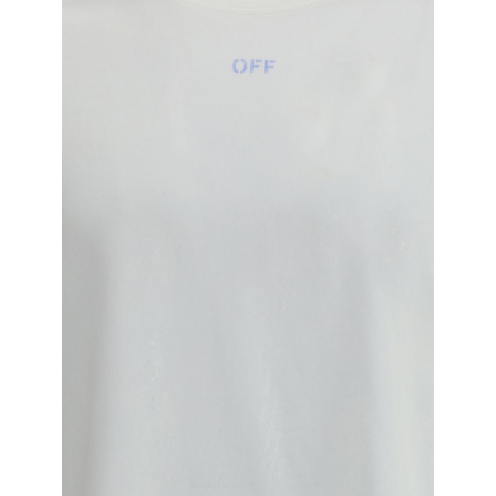 T-shirt Off-White avec logo flèche pochoir skate