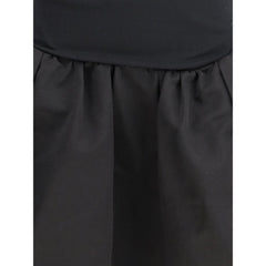 Magda Butrym High-neck puff skirt Mini Dress