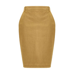 Saint Laurent Denim Pencil Skirt