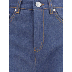 Ami Paris Flare fit Jeans in raw