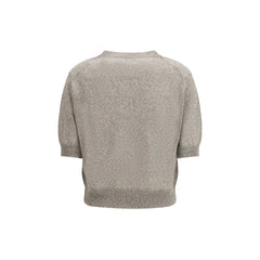 Brunello Cucinelli Brown Cotton Sweatshirt - L
