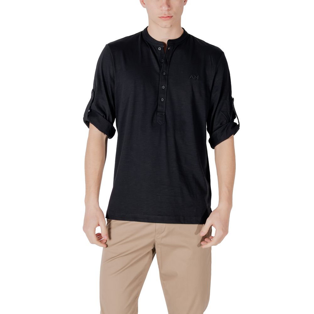 T-shirt en coton noir Antony Morato