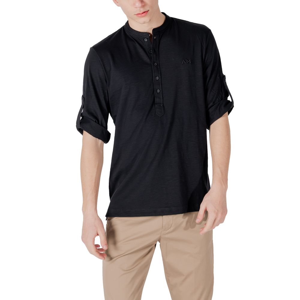 T-shirt en coton noir Antony Morato