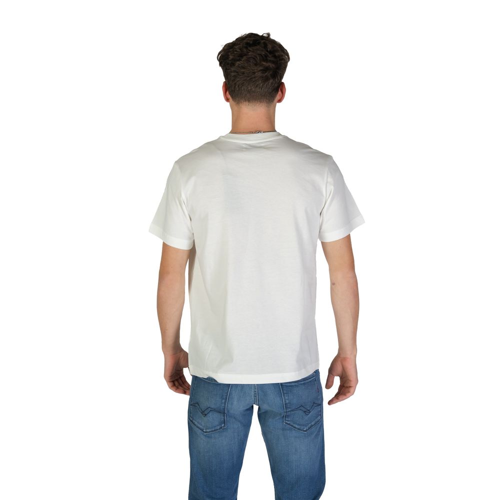 T-shirt en coton blanc Replay