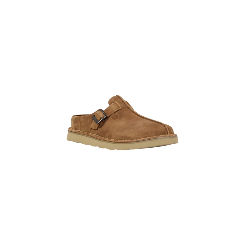 Clarks Clog in Pelle di Camoscio Beige per Uomo