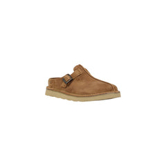 Clarks Clog in Pelle di Camoscio Beige per Uomo