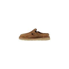 Clarks Clog in Pelle di Camoscio Beige per Uomo