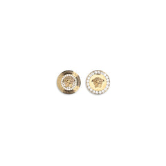 Versace Crystal Medusa Earrings