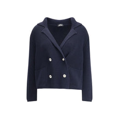 Ella Short Cardigan with hook-and-eye closure