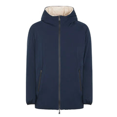 Suns Blue Polyester Jackets & Coat