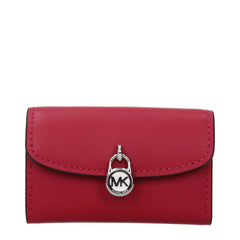 Michael Kors Red Leather Wallets