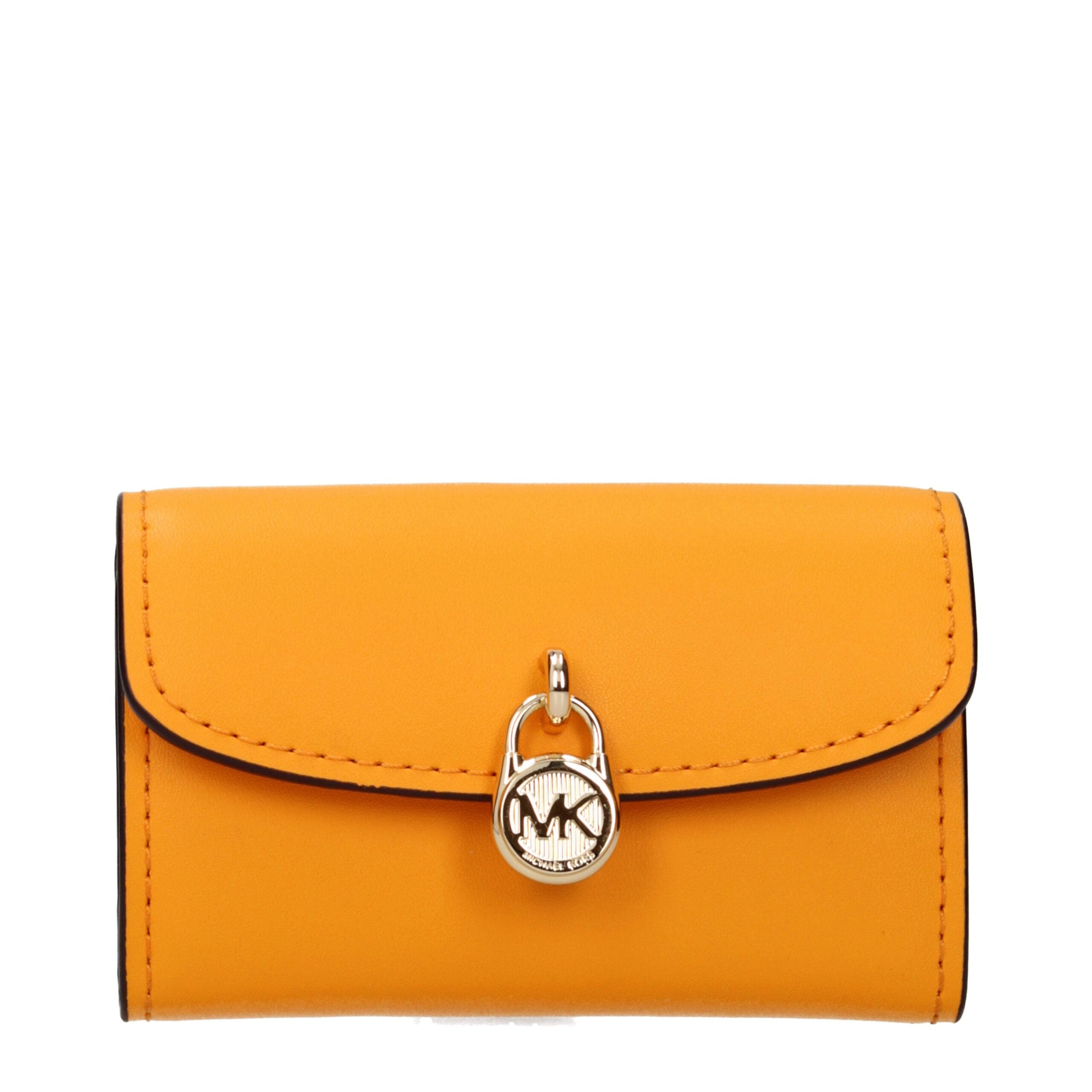 Michael Kors Geldbörsen aus orangefarbenem Leder