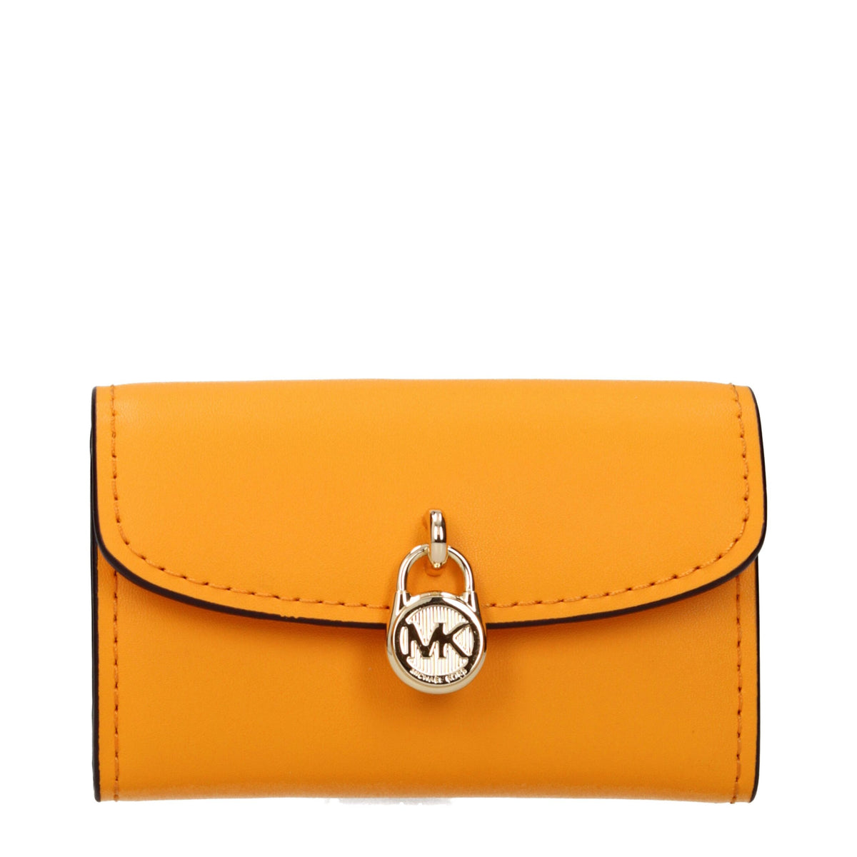 Michael Kors Geldbörsen aus orangefarbenem Leder