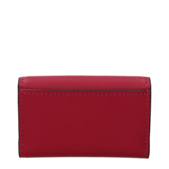 Michael Kors Red Leather Wallets