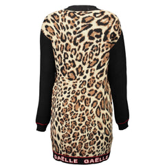 Gaelle Paris Beige Textile Dress