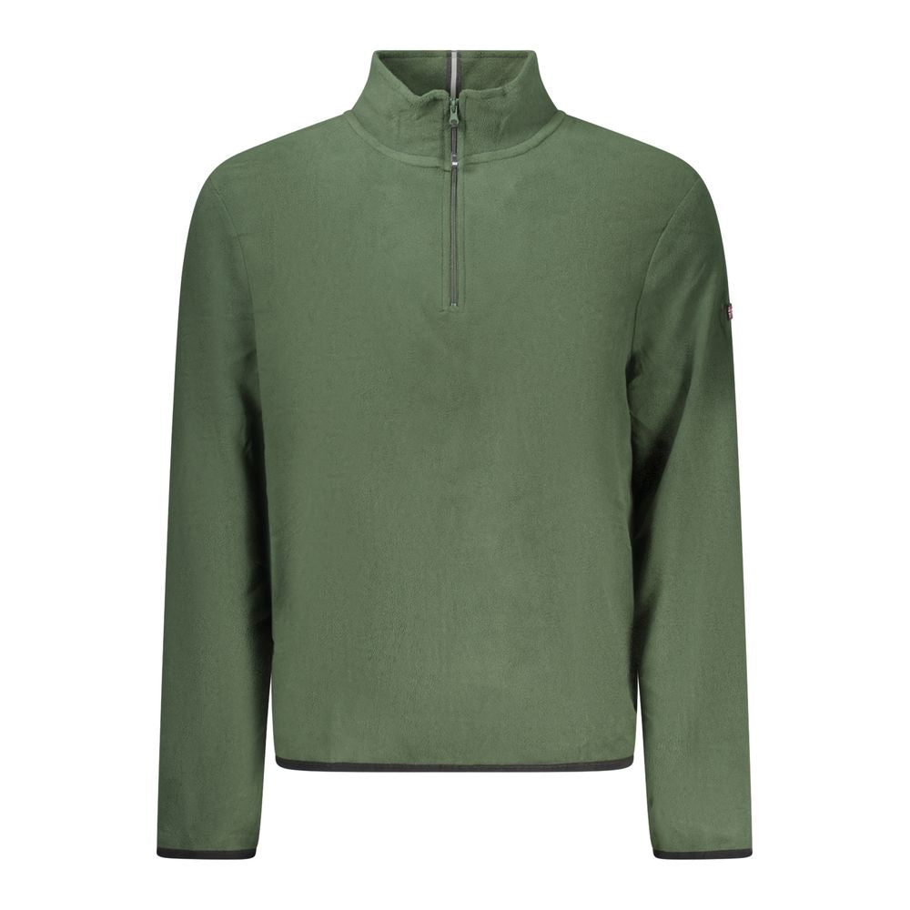 Pull homme vert en polyester Norvège 1963