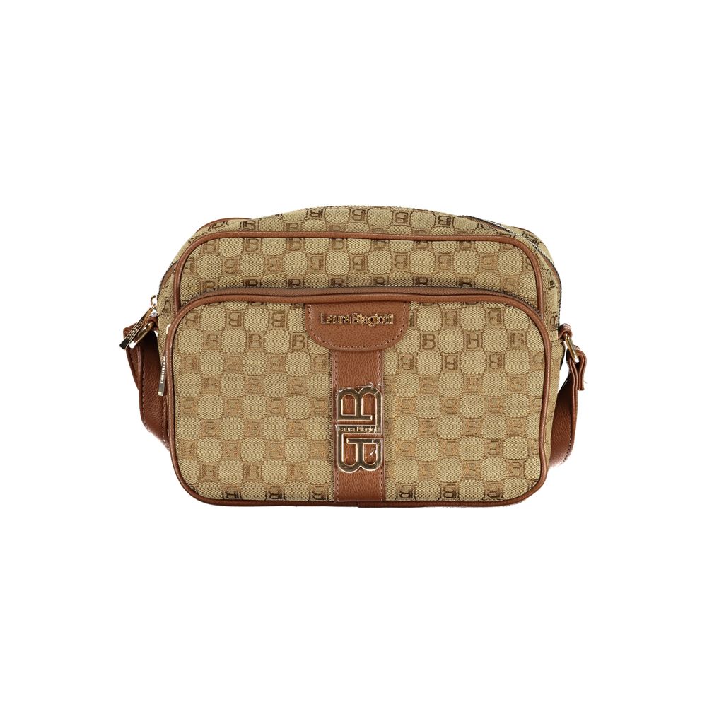 Laura Biagiotti Beige Polyester Damenhandtasche
