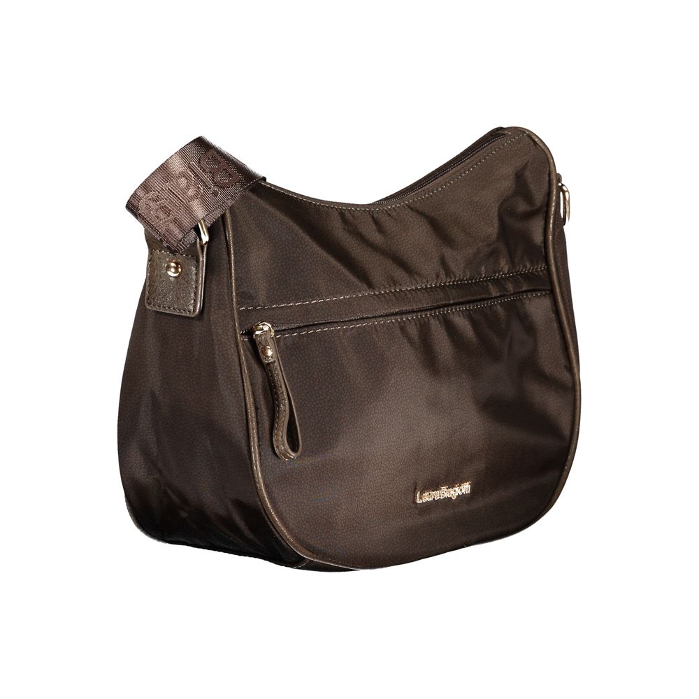 Laura Biagiotti braune Polyester-Damenhandtasche