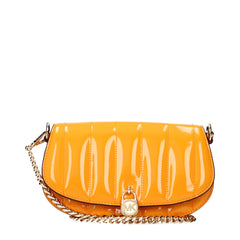 Michael Kors Orange Leather Crossbody Bags