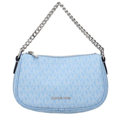Michael Kors Light Blue Fabric Handbags