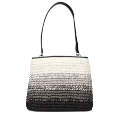 Michael Kors Black Raffia Shoulder Bags