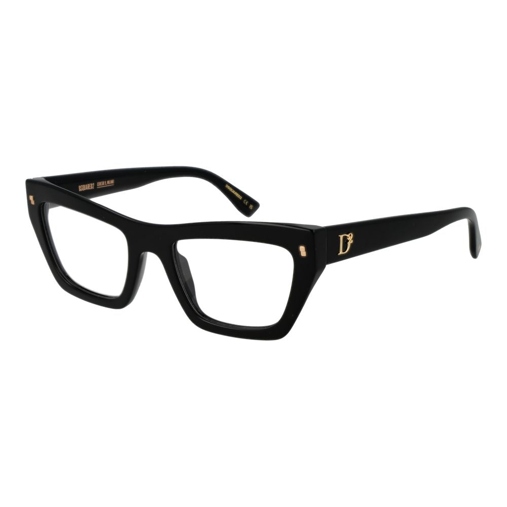 Monture de lunettes Dsquared² noire pour femme