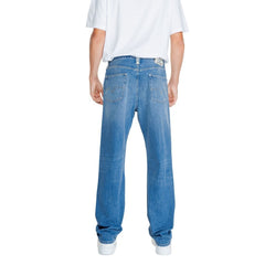 Replay Blue Cotton Pant
