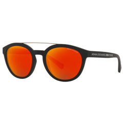 Lunettes de soleil Armani Exchange en résine orange