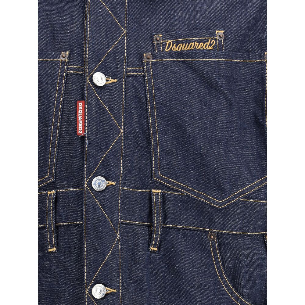 Veste en jean cargo Dsquared²