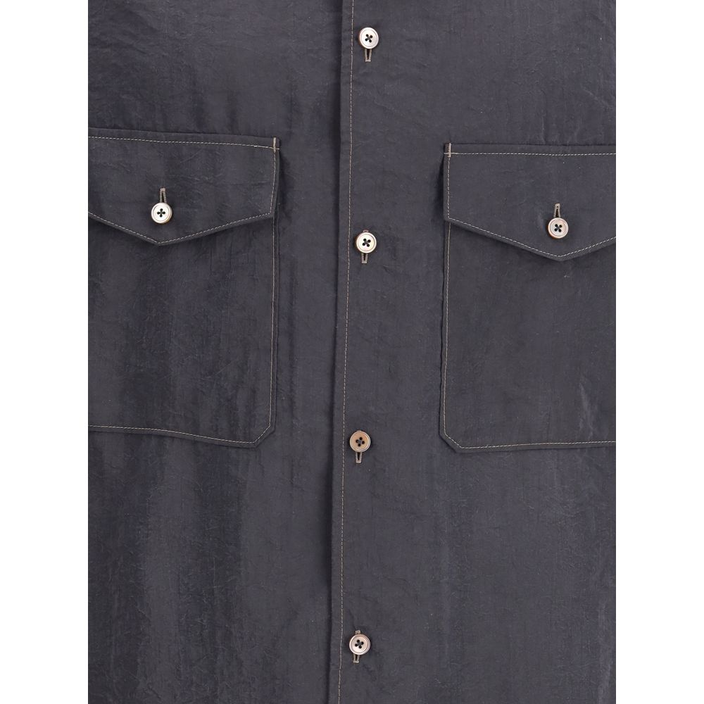 Lemaire Hemd mit wandelbarem Kragen