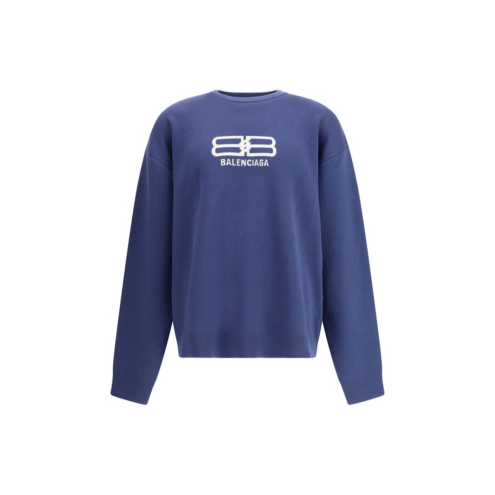 Sweat-shirt Balenciaga à col rond
