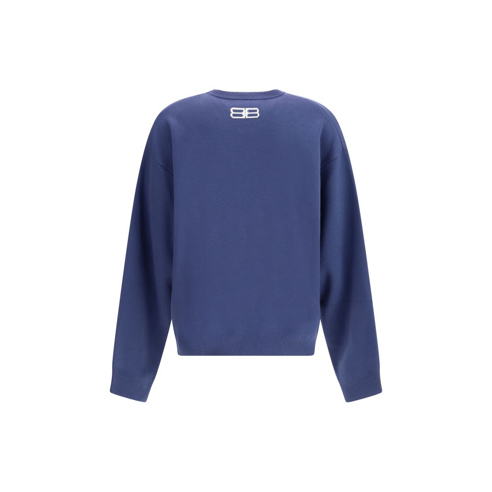 Sweat-shirt Balenciaga à col rond