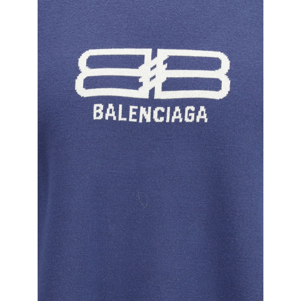 Sweat-shirt Balenciaga à col rond