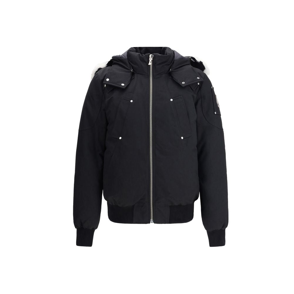 Moose Knuckles Original Ballistic Bomberjacke mit abnehmbarem Shearling-Futter