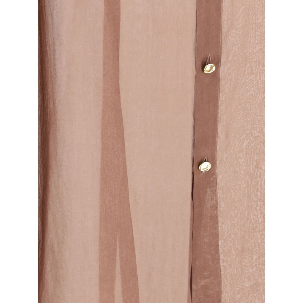 Darkpark Keanu Seidenorganza-Hemd