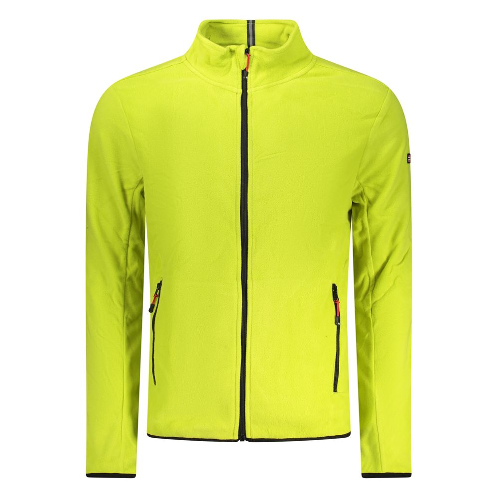 Pull homme vert en polyester Norvège 1963