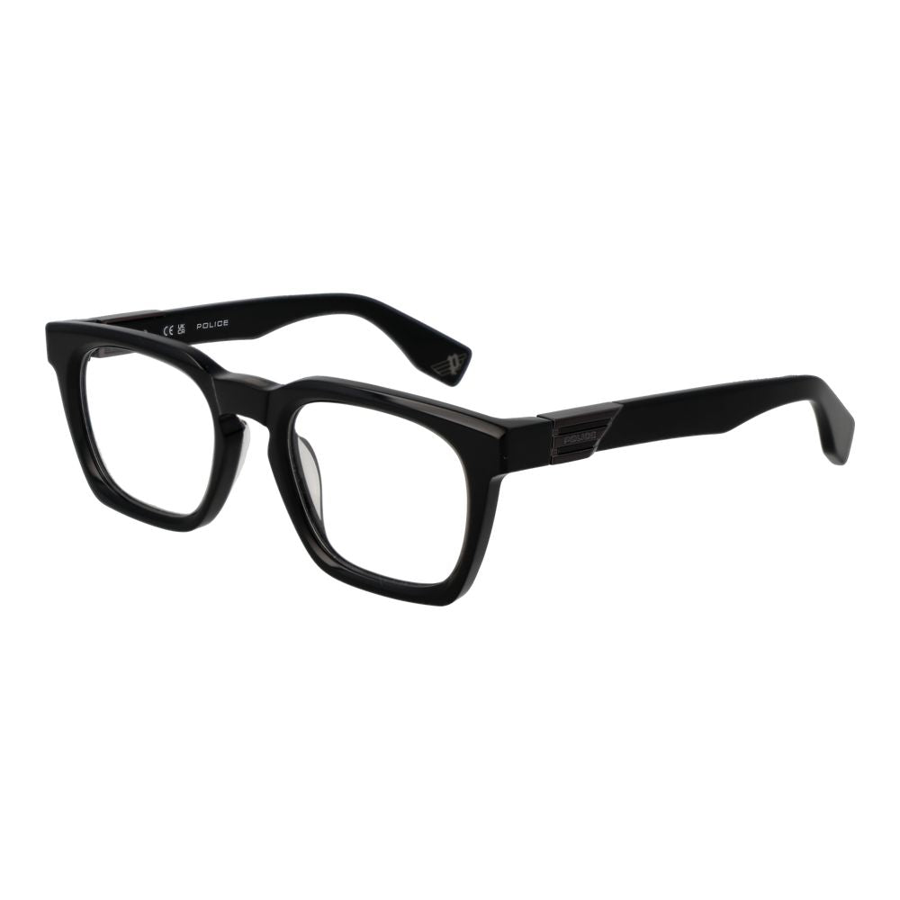 Police Black Men Glasses Frame