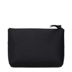 Jimmy Choo Black Satin Clutch Bags