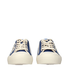 Jimmy Choo blaue Stoff-Sneaker