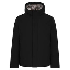 Suns Black Polyester Jackets & Coat