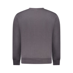 Sweat-shirt en coton gris anthracite