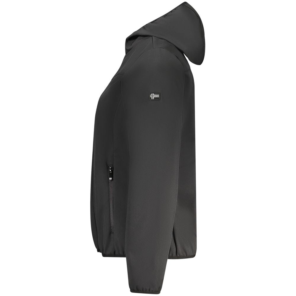 Norwegen 1963 Schwarze Polyester Damenjacke