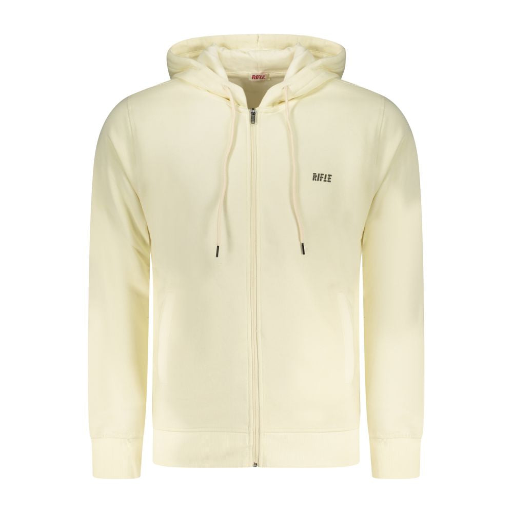 Pull homme en coton blanc fusil