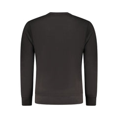 Rifle Black Cotton Men Sweater